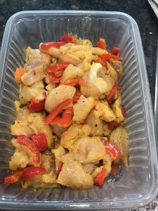 wok poulet